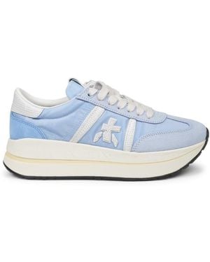 Premiata Color Block Sneakers - Blue