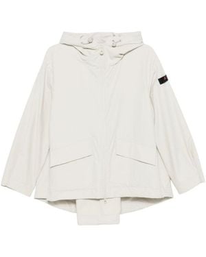 Peuterey Solid Hood Jacket - White