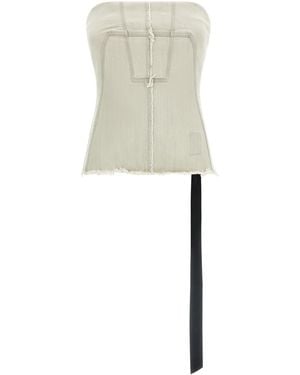 Rick Owens 'Bustier' Top - White