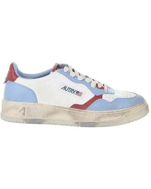 Autry Low Color-Block Sneakers - Blue