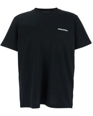 DSquared² Crew Neck T-Shirt - Black