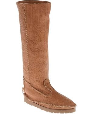 DSquared² Vintage Leather Boots - Brown