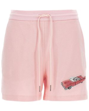 Thom Browne Light Cotton Embroidered Activewear - Pink