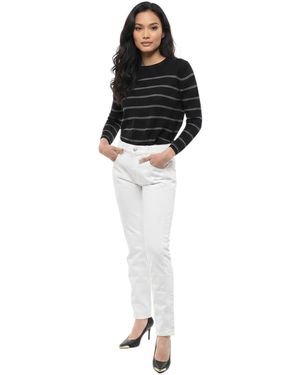 Isabel Marant Slim Low Rise Jeans - Black