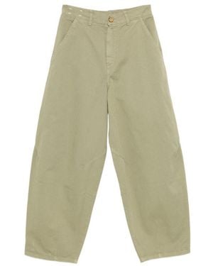 Alysi Relaxed High Rise Jeans - White