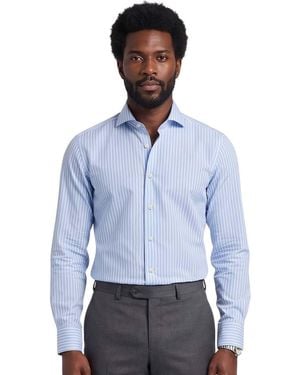 BOSS Stripes Shirt - Blue
