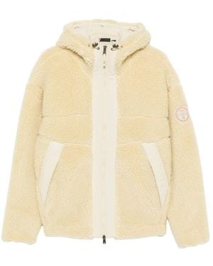 Napapijri Textured Hood Jacket - Natural