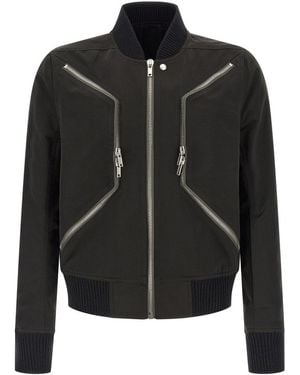 Rick Owens Solid Bomber Jacket - Black