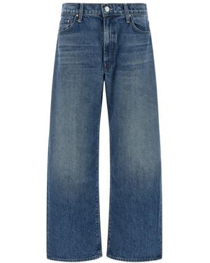 Mother Low Rise Jeans - Blue