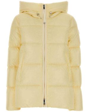 Moncler Quilted Hood Jacket - Yellow