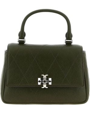 Tory Burch Charlie Mini Satchel - Green