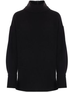 Alberto Biani Crepe Blouse - Blue