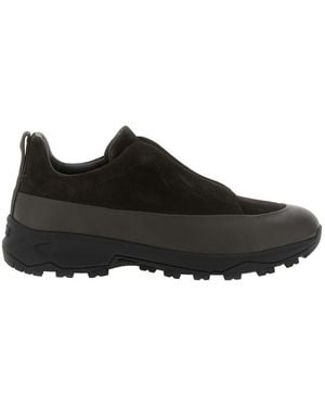ZEGNA Triple Stitch Sneakers - Black