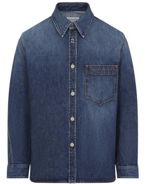 Givenchy Overshirt Denim Shirt - Blue