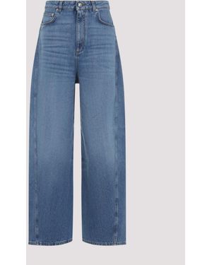 【関税＆送料込み】Givenchy Cocoon Logo-Patch Jeans Clothin Givenchy Basic Logo-Patch Cocoon Jeans in Blue | Lyst