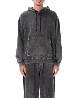 DIESEL Relaxed Hoodie - Gray