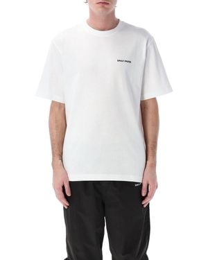 Daily Paper Clothing Crewneck Logo T-Shirt - White