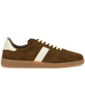 Tom Ford Lace-Up Sneakers - Brown