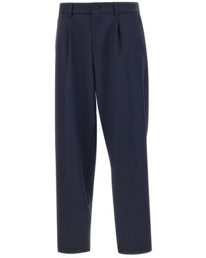 BOSS Pleated Pants - Blue