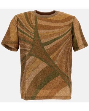 PUCCI Marmo Print T-Shirt - Multicolor