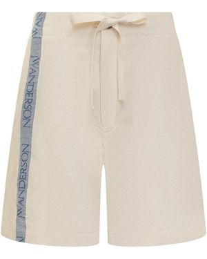 JW Anderson Logo Shorts - White
