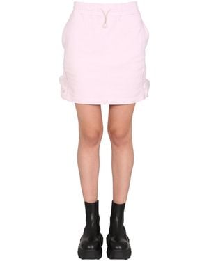 McQ Solid Mini Skirt - Pink