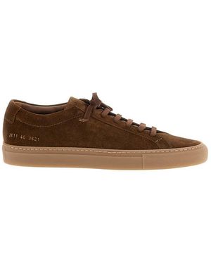 Common Projects Dark Achille Premium Trainers - Brown