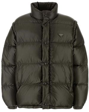 Prada Quilted Jacket - Green