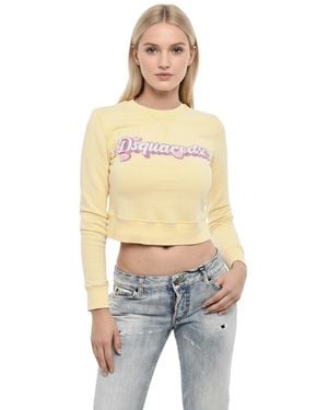 DSquared² Logo Crew Neck Sweatshirt - Blue