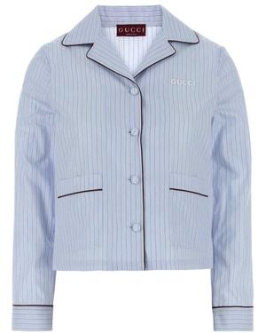 Gucci Stripes Shirt - Blue
