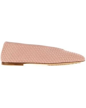 Bottega Veneta Woven Rosa Ballet Flats - Pink