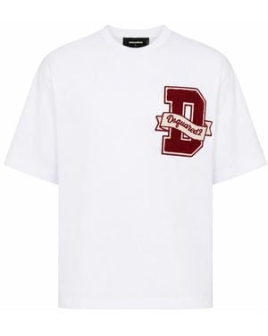 DSquared² Crew Neck T-Shirt - White