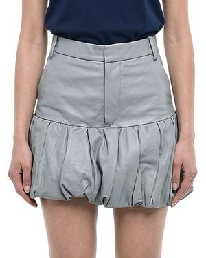 DSquared² Bubble Hem Mini Skirt - Blue