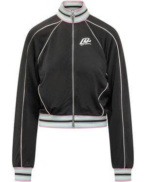 Off-White c/o Virgil Abloh Solid Mock Collar Jacket - Black