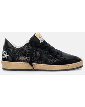 Golden Goose Glitter Sneakers - Black