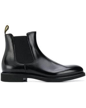 Doucal's Solid Boot - Black