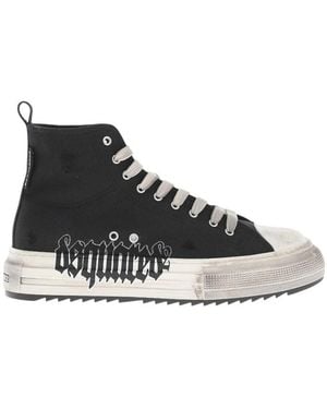 DSquared² High Top Sneakers - Black