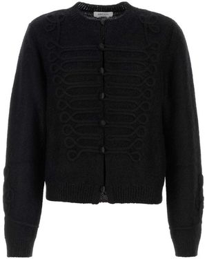McQueen Viscose Blend Cardigan - Black