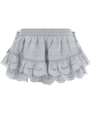 Isabel Marant Puria Shorts - Gray