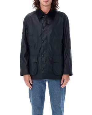 Barbour Dark Embroidered Logo Jacket - Blue