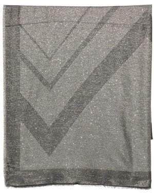 Missoni Sequin-Embellished Scarf - Grey