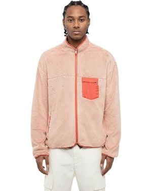 Jil Sander Zip Up Sweatshirt - Pink
