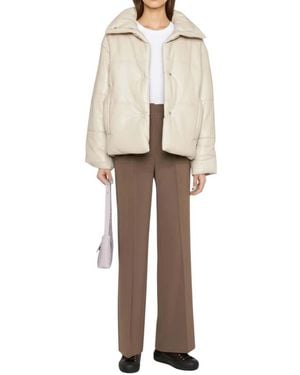 Nanushka Quilted Jacket - Natural