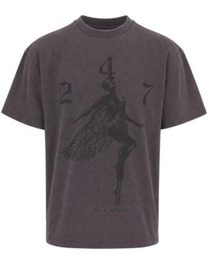 Represent Crew Neck T-Shirt - Gray