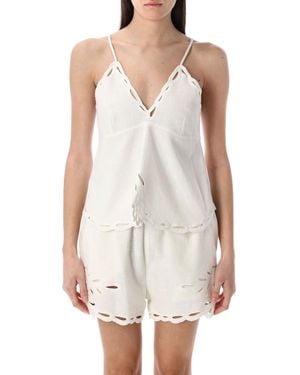 Isabel Marant Tomeki Tank Top - White