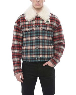 DSquared² Regular Check Jacket - Gray