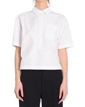 Gucci Boxy Logo Shirt - White