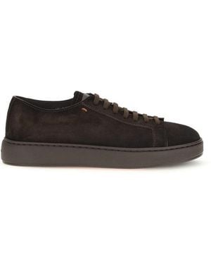 Santoni Classic Trainers - White