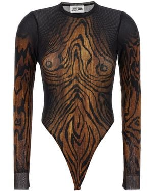 Jean Paul Gaultier The Wood Bodysuit - Brown