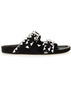 Isabel Marant Studded Sandals - Black